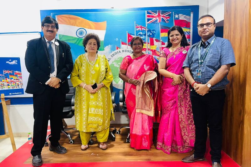 gibf-past-event-international-women-day-2024-jitendra-joshi-deepali-gadkari-hon-lila-poonawalla-and-the-guest-of-honour