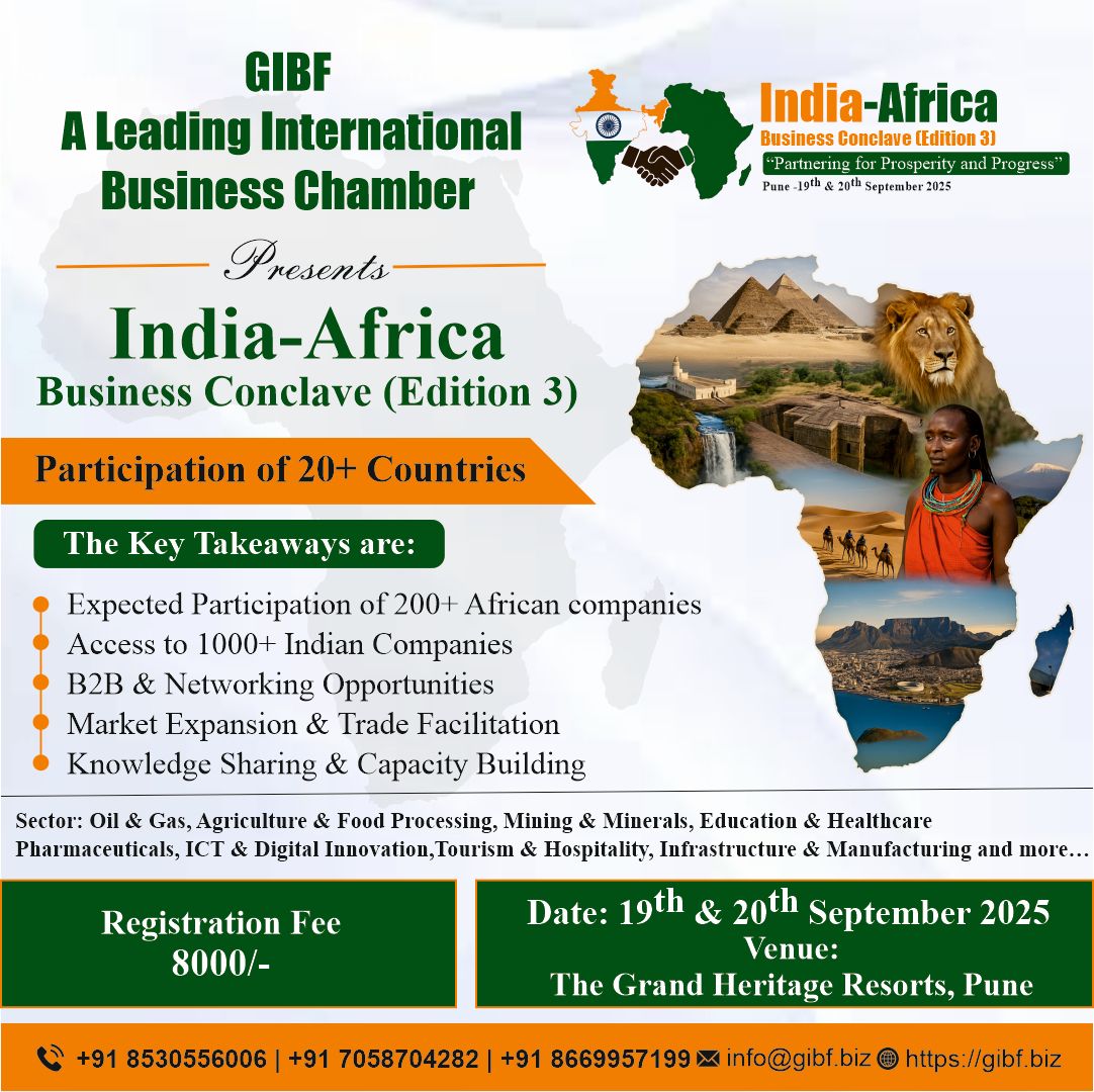 Upcoming Events 2025 - India-Africa Business Conclave 2025 (Edition 3)