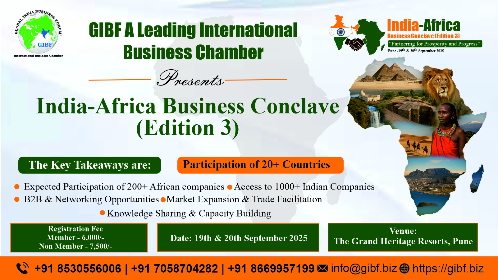 Upcoming Events 2025 - India-Africa Business Conclave 2025 (Edition 3)