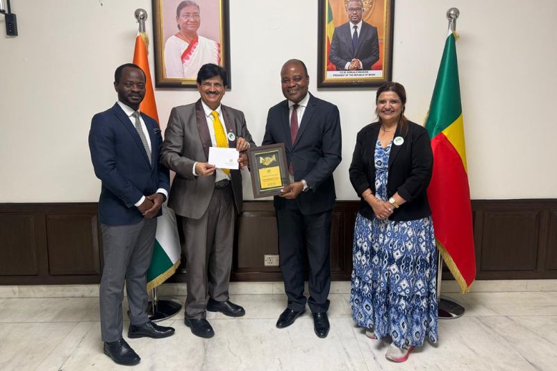 Ambassador of Benin appreciates GIBF and assures Embassy support