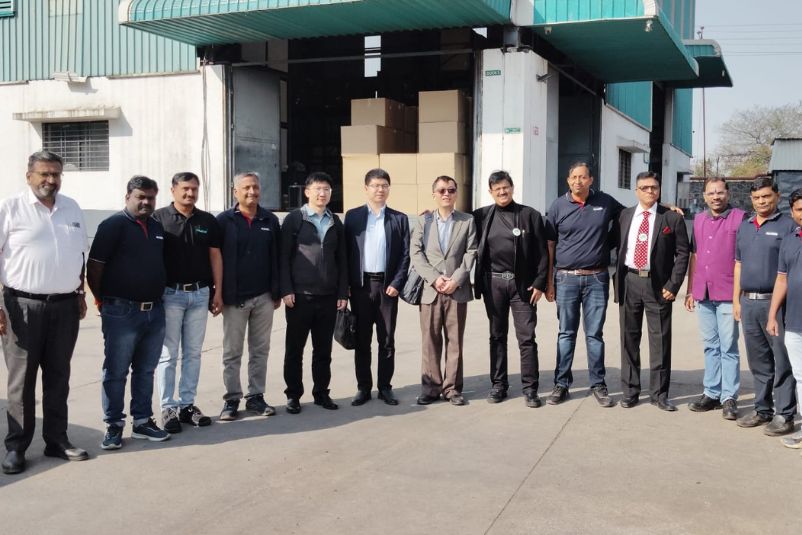 Traditional felicitation ceremony