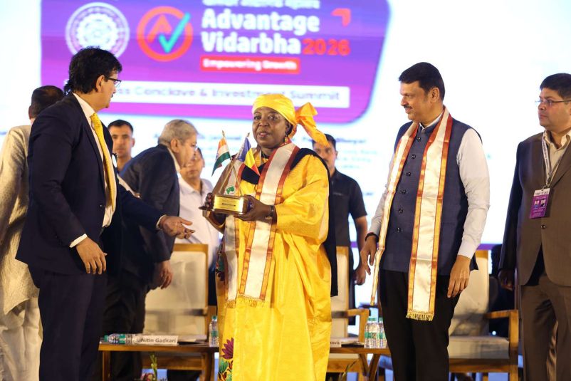 GIBF team with Nitin Gadkari