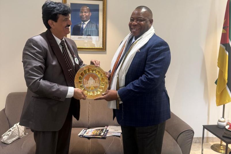 GIBF team with High Commissioner of Mozambique H.E. Armando Pedro Muiuane Junior