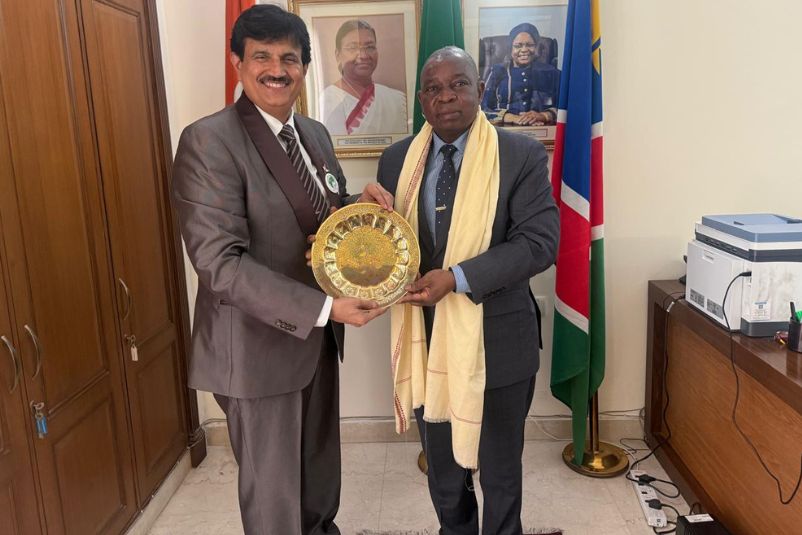 GIBF team meets Namibian High Commissioner to Strengthen Bilateral Business Ties