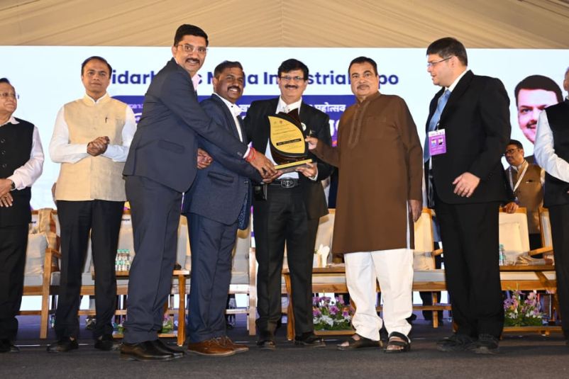 GIBF team with Nitin Gadkari