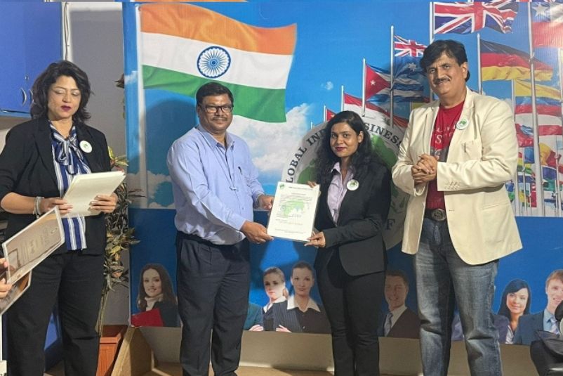 GIBF recognizes the achievements of IBS College interns during certification program