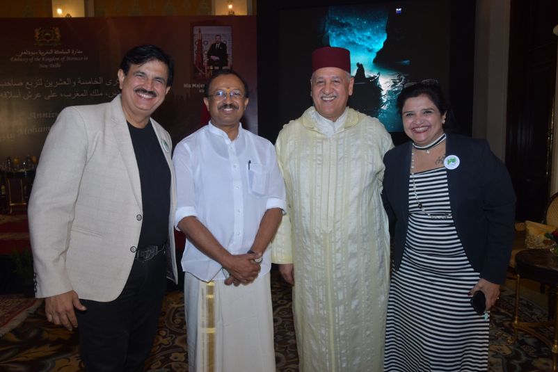 Global India Business Forum invited to Morocco Embassy’s Throne Day celebration 2024