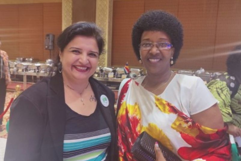 Global India Business Forum team recognized at the Africa Day celebration