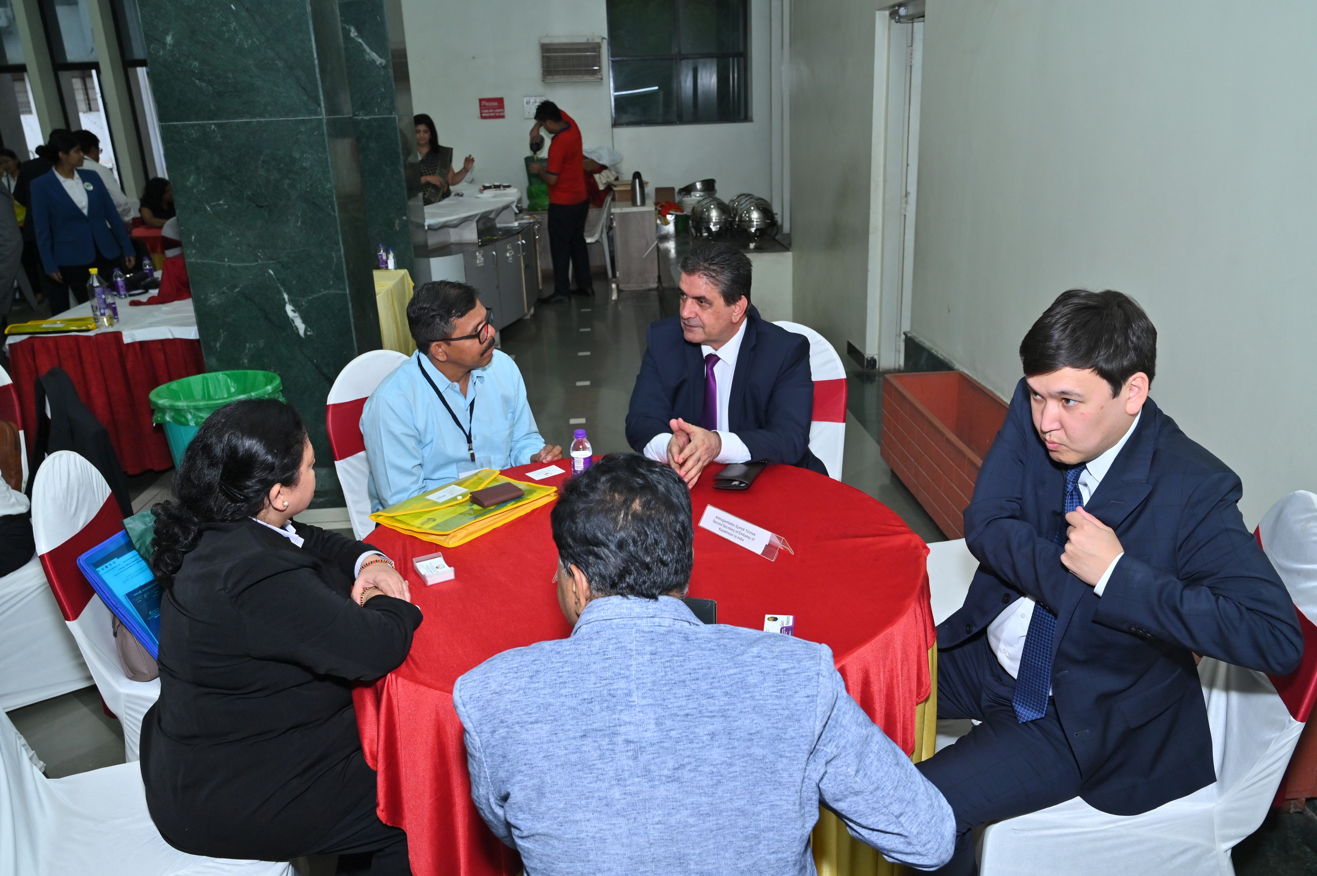 GIBF Past Event - 2024 - India-Central Asia Business Conclave - Mr.  Aitmagambetov Epmek Yermek, Second Secretary of the Republic of Kazakhstan to the Republic of India, B2b Meeting Session
