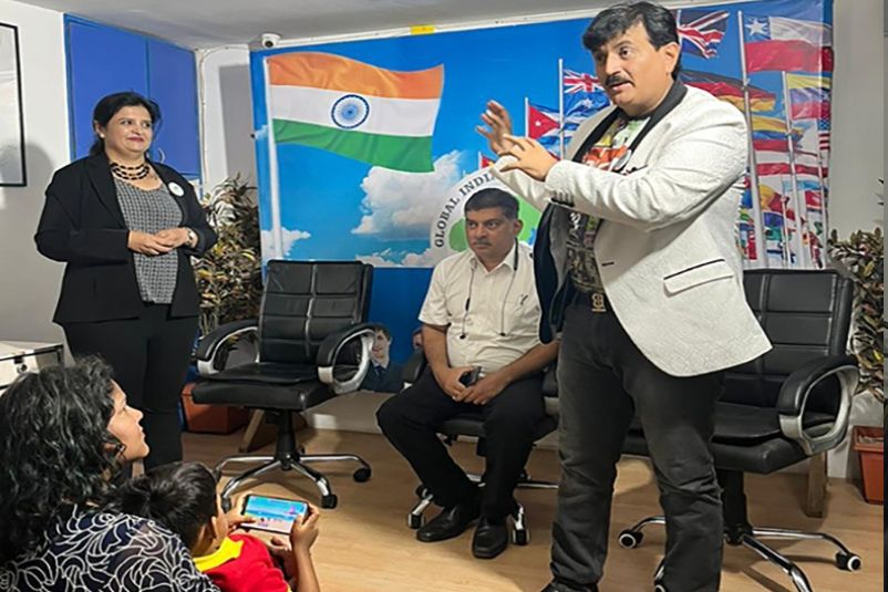 GIBF team recognizing entrepreneurs on International MSME Day