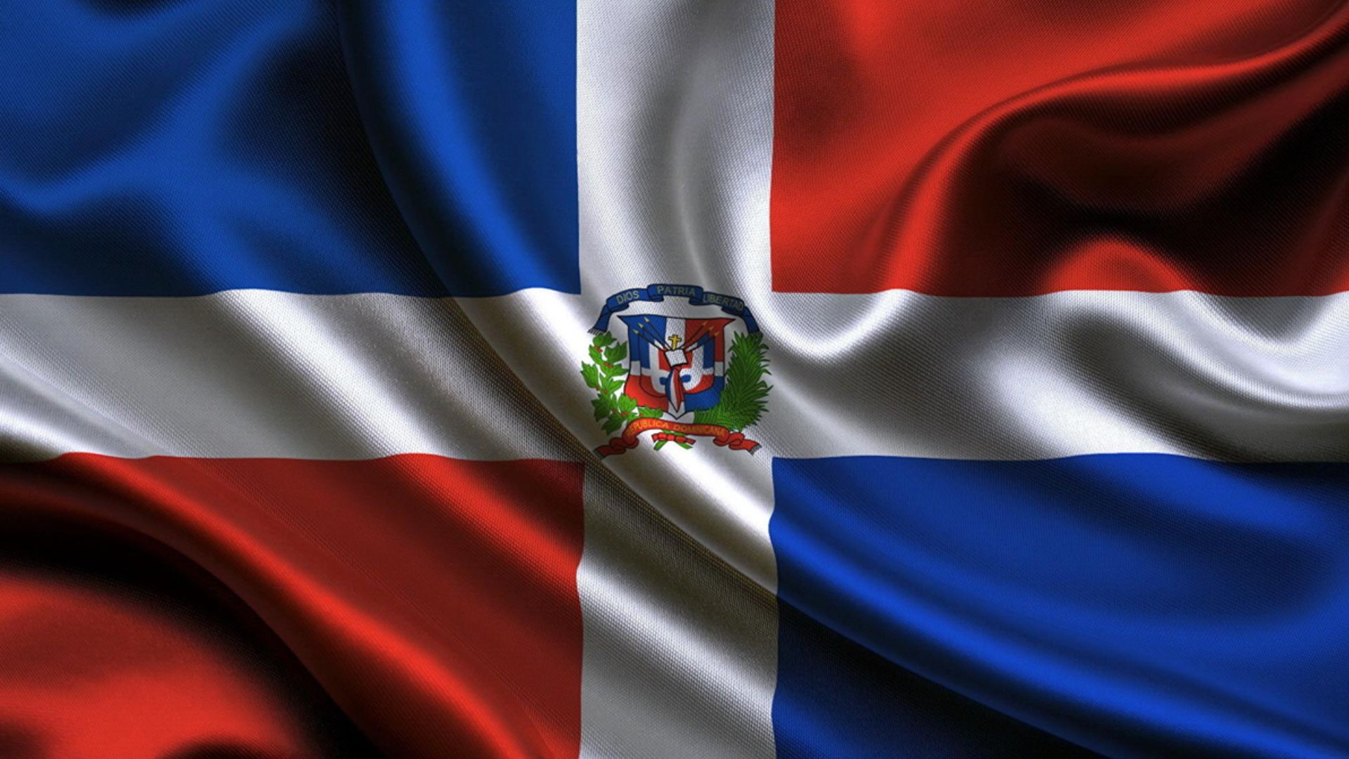 Celebrating with Latin Countries - Dominican Republic Flag