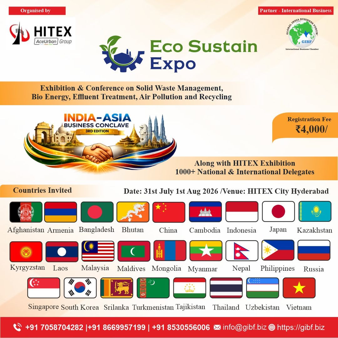 Eco Sustain Expo 2026 Hyderabad