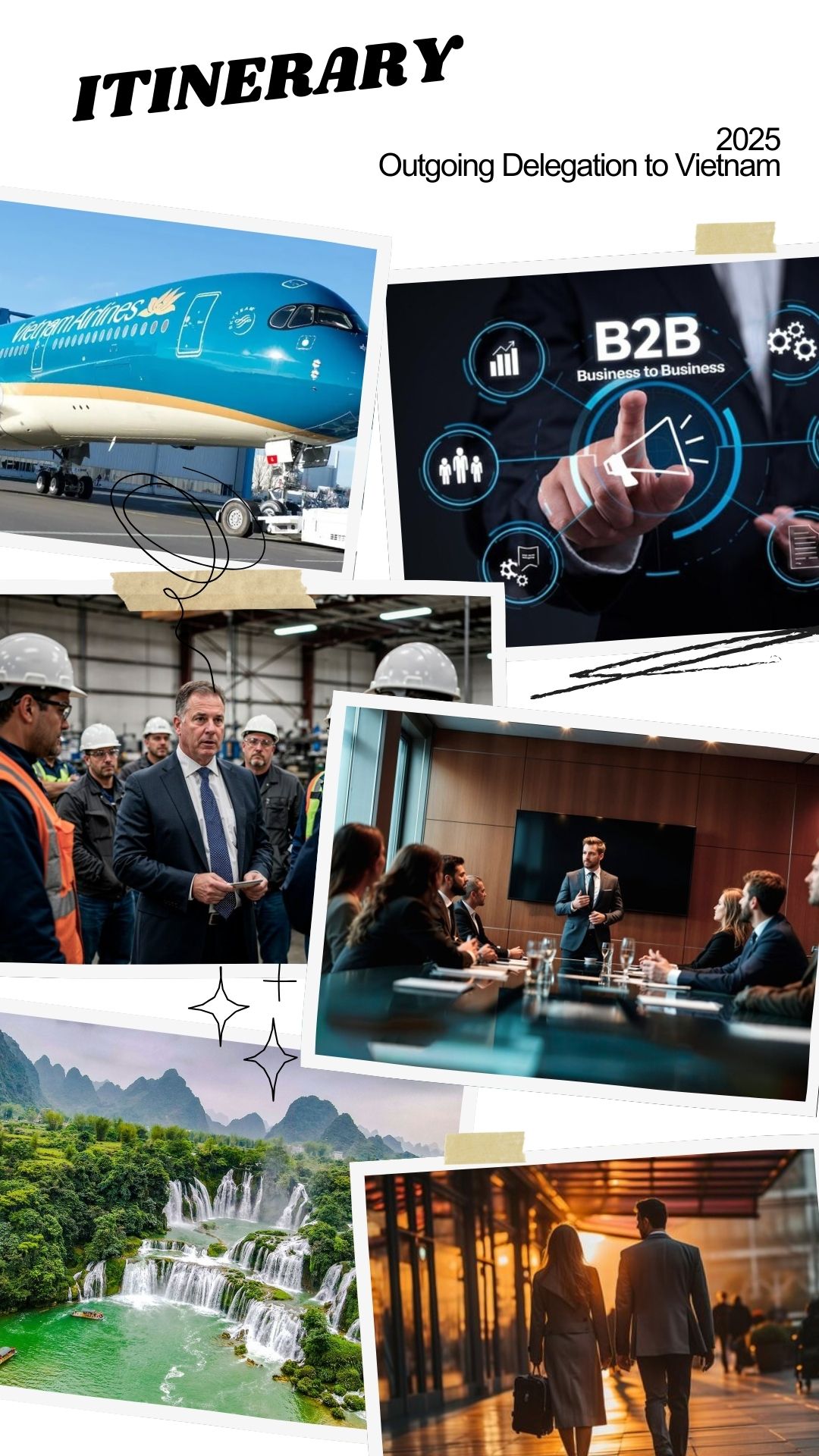 Itinerary for India business delegation: forums, B2B meetings, and factory visits in Vietnam