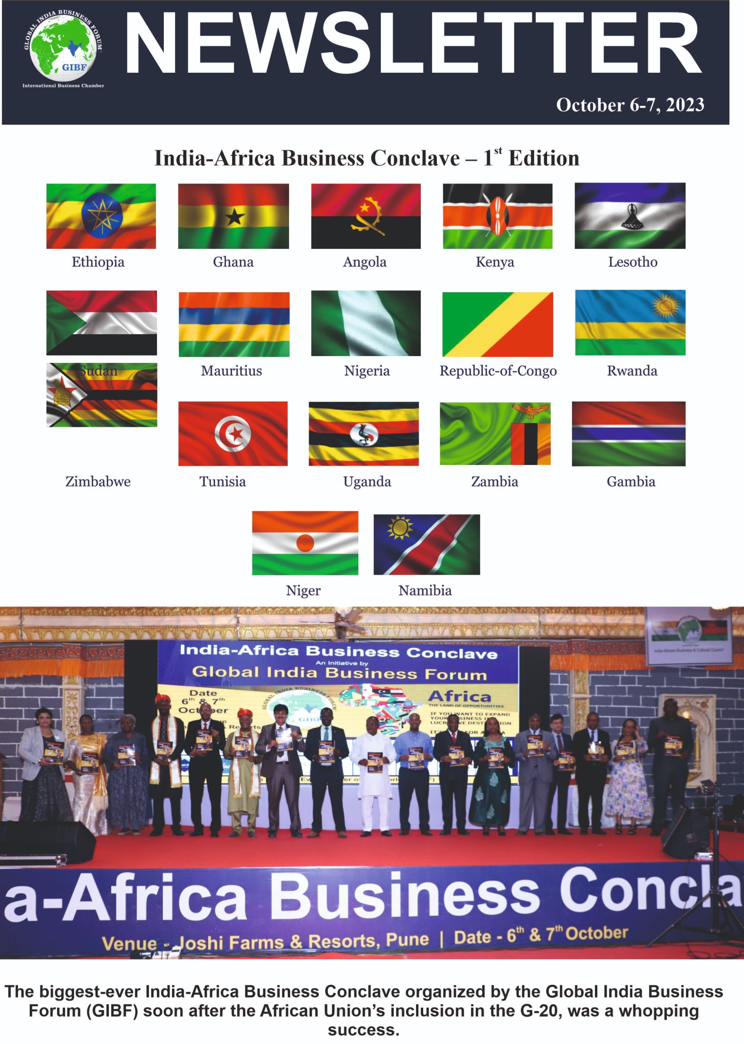 gibf-news-letter-india-africa-business-conclave-1st-edition