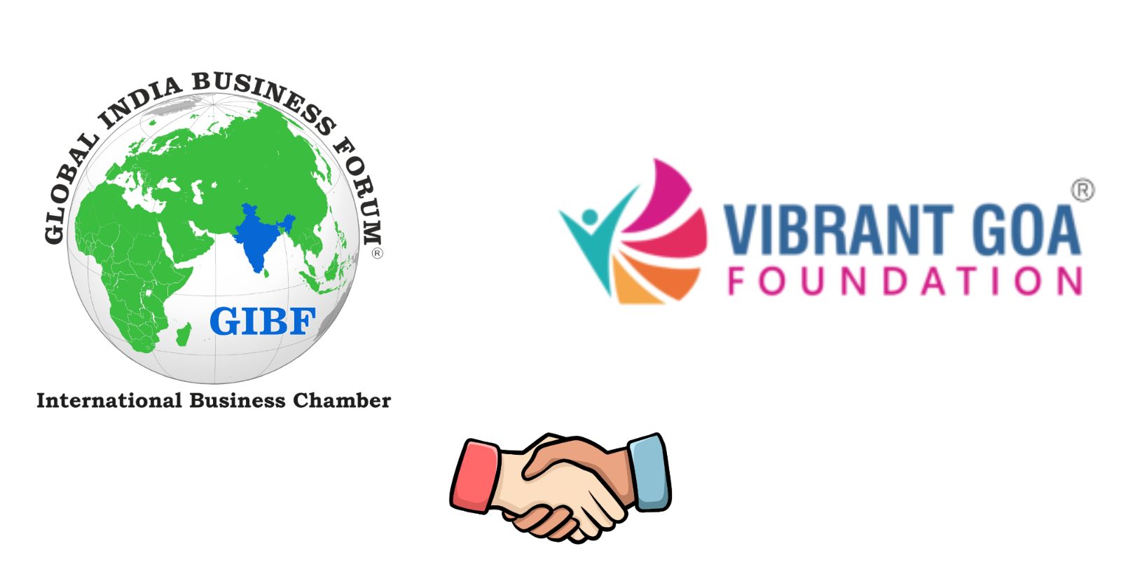 Tie Ups - Vibrant Goa Foundation MoU with GIBF for India-Africa Business Conclave